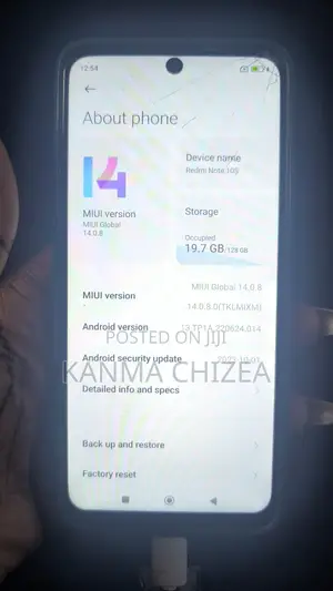 Xiaomi Redmi Note 10S 128 GB Black