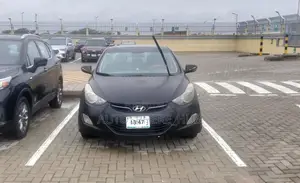 Hyundai Elantra Limited 2012 Black