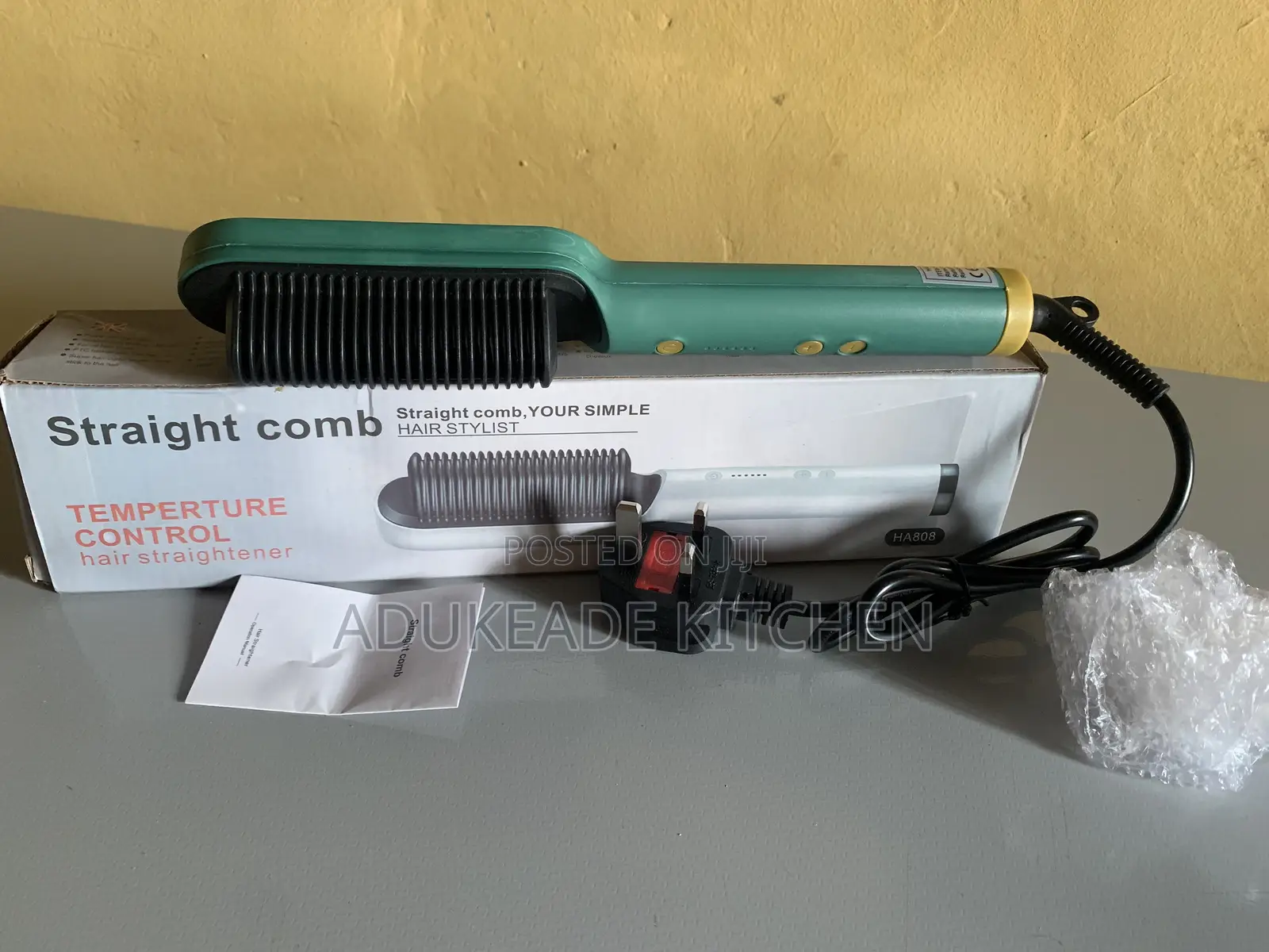 Electric Hot Comb Straightener