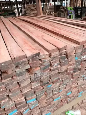 2by4by16 NGala Used for Roofing of Buildings at Oyigbo Timber Market