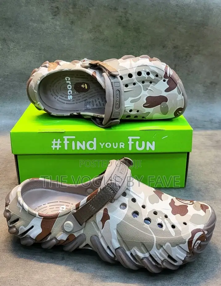 Bape Crocs _Echo Icey Ro Clog_