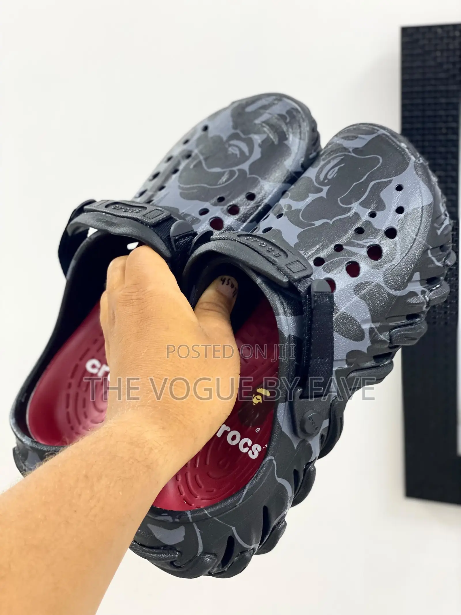 Bape Crocs _Echo Icey Ro Clog_