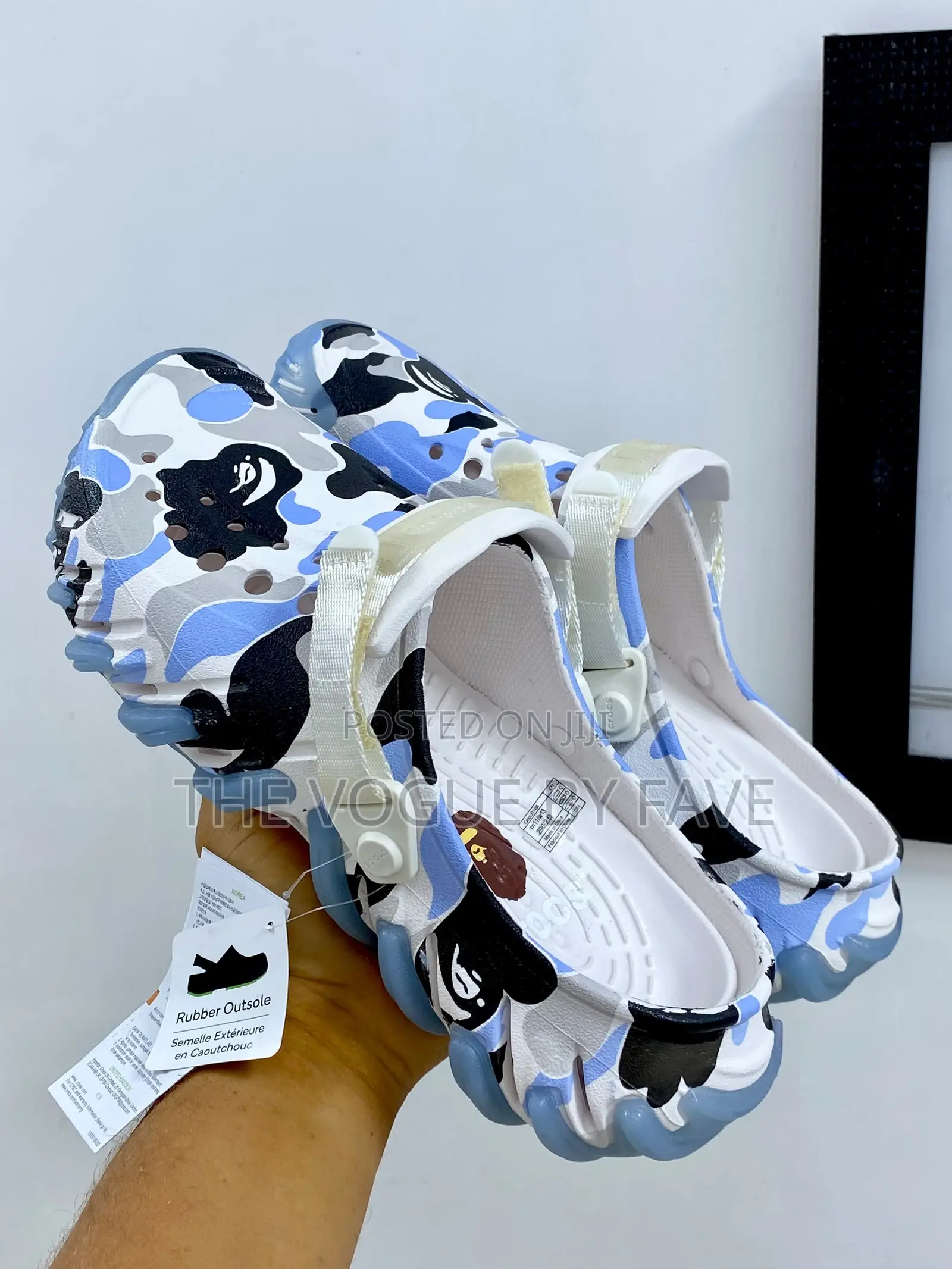 Bape Crocs _Echo Icey Ro Clog_