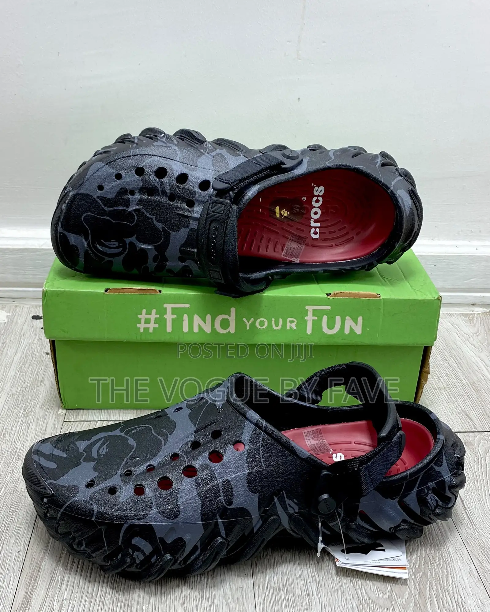 Bape Crocs _Echo Icey Ro Clog_