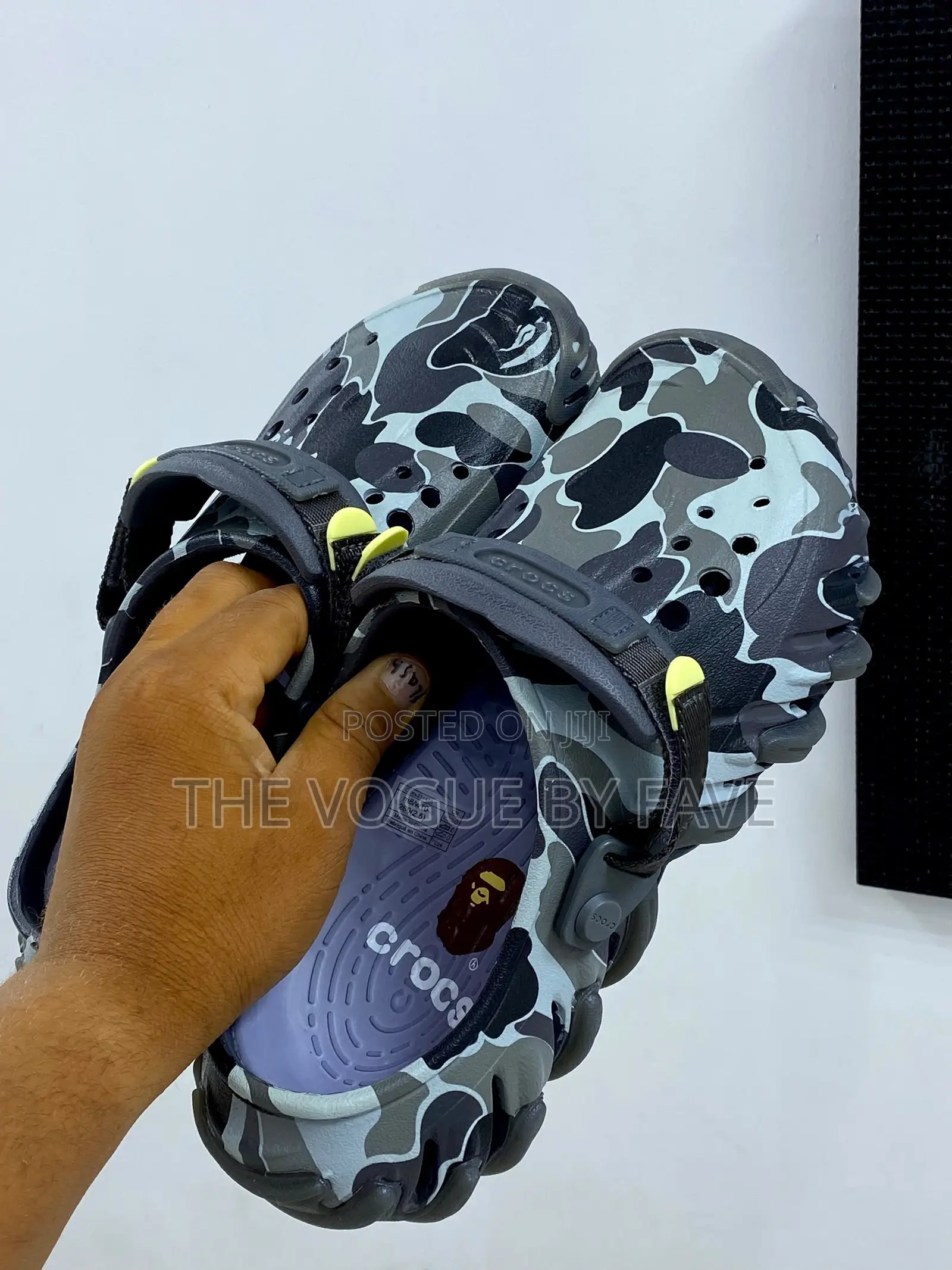 Bape Crocs _Echo Icey Ro Clog_