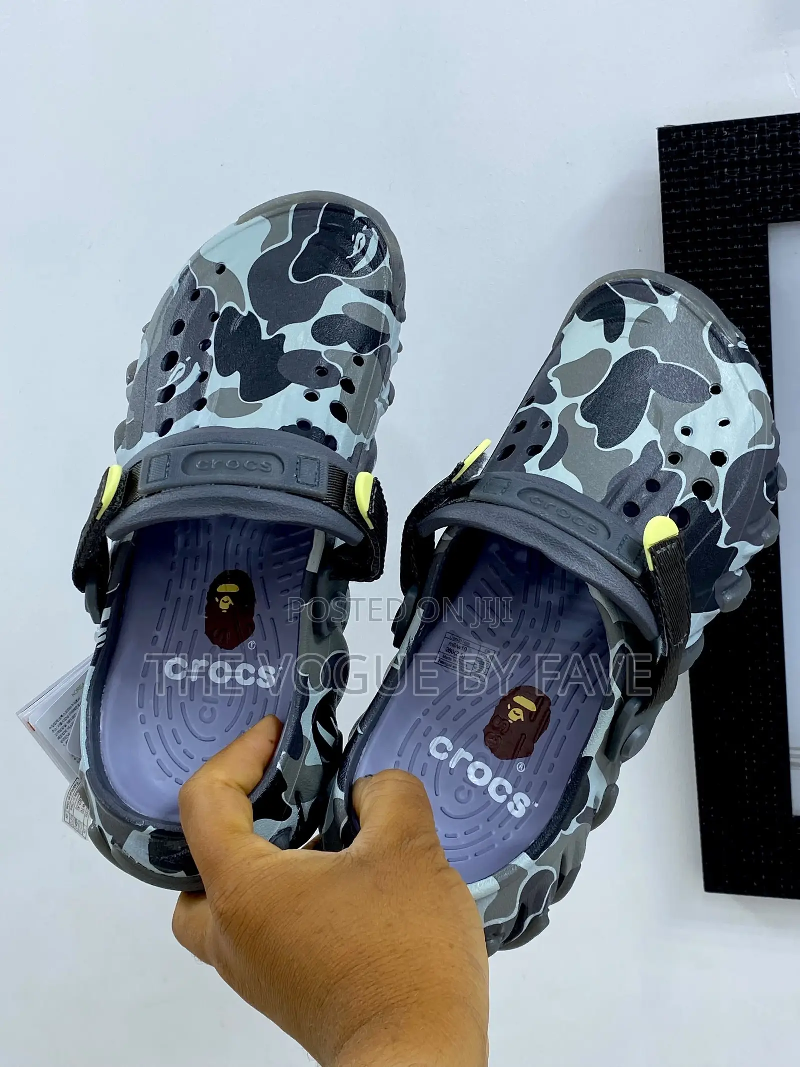 Bape Crocs _Echo Icey Ro Clog_