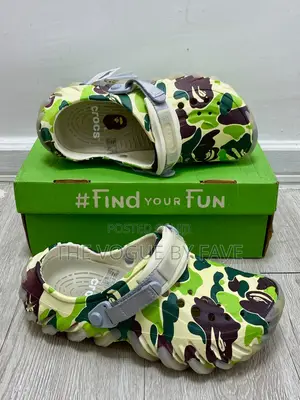 Bape Crocs _Echo Icey Ro Clog_