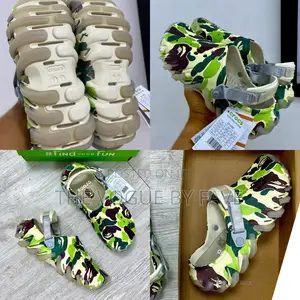 Bape Crocs _Echo Icey Ro Clog_