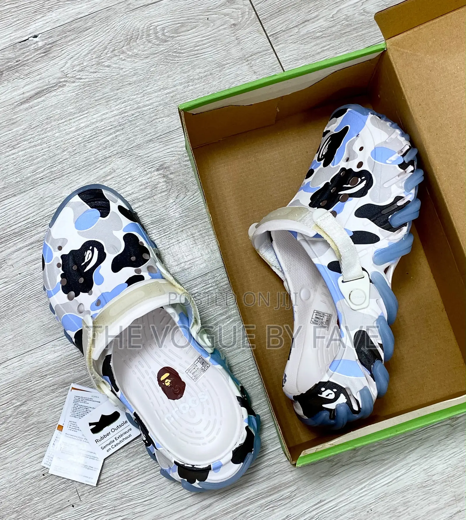Bape Crocs _Echo Icey Ro Clog_