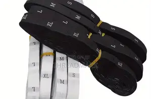 Custom Woven Size Labels – S, M, L, XL Custom Clothing Sizes