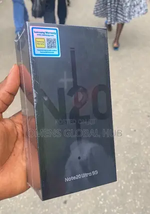 New Samsung Galaxy Note 20 Ultra 256 GB Black
