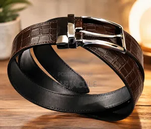 Reversible Leather Belt for Both Men and Women