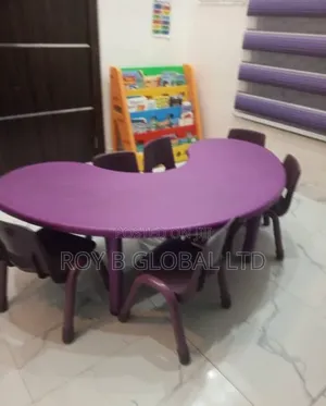 Moon Shape Table for Preschool and Early Graders