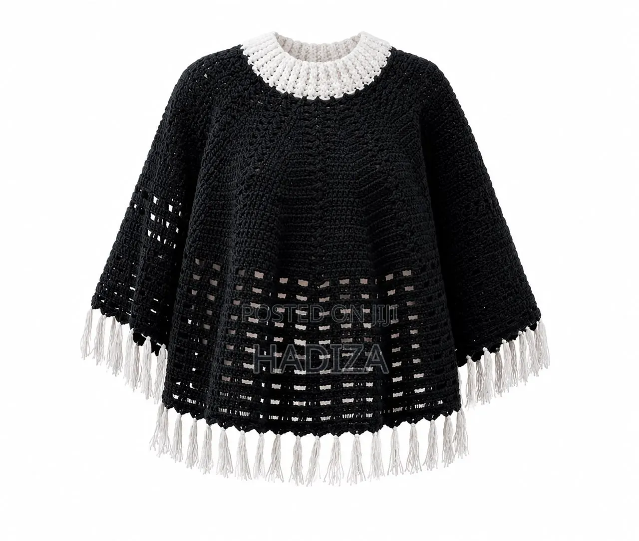 Casual Round Poncho