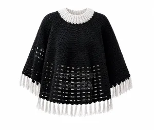 Casual Round Poncho