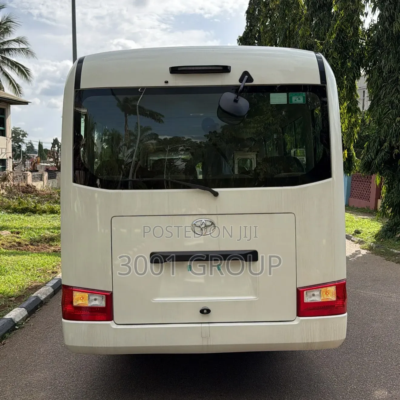 New Toyota Coaster 2025 White