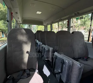 New Toyota Coaster 2025 White