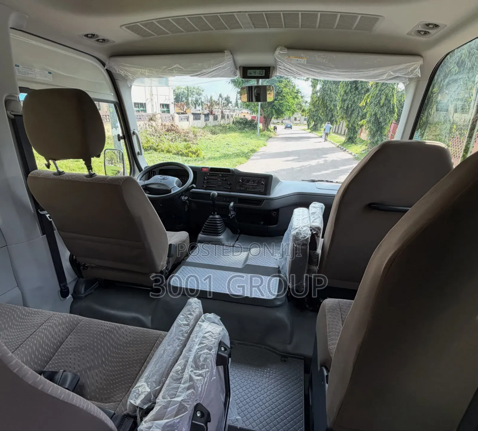 New Toyota Coaster 2025 White