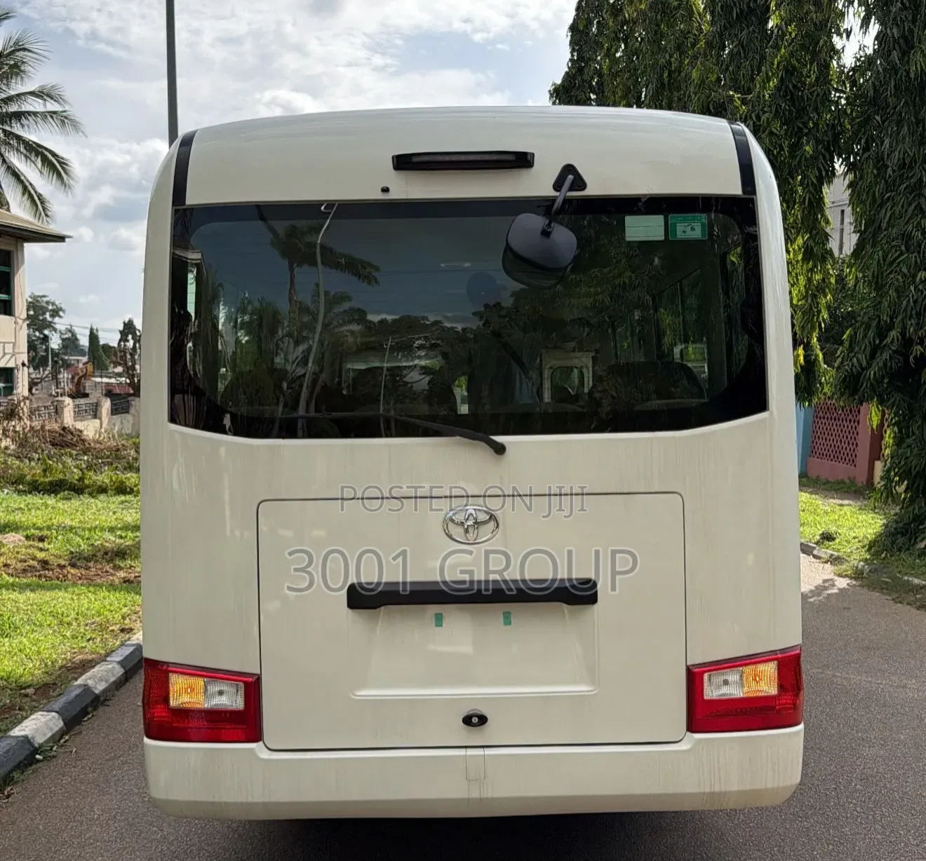 New Toyota Coaster 2025 White
