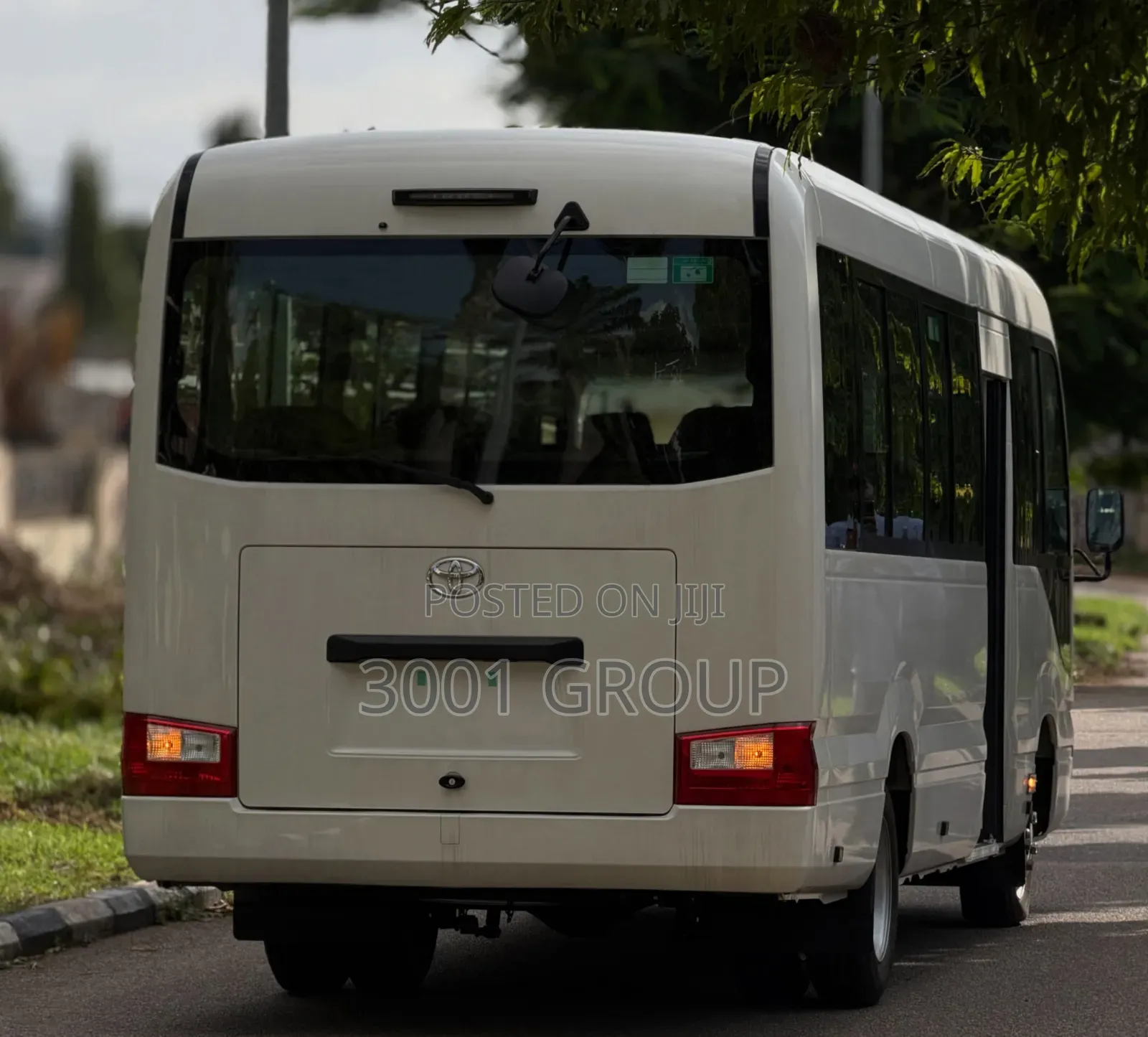 New Toyota Coaster 2025 White