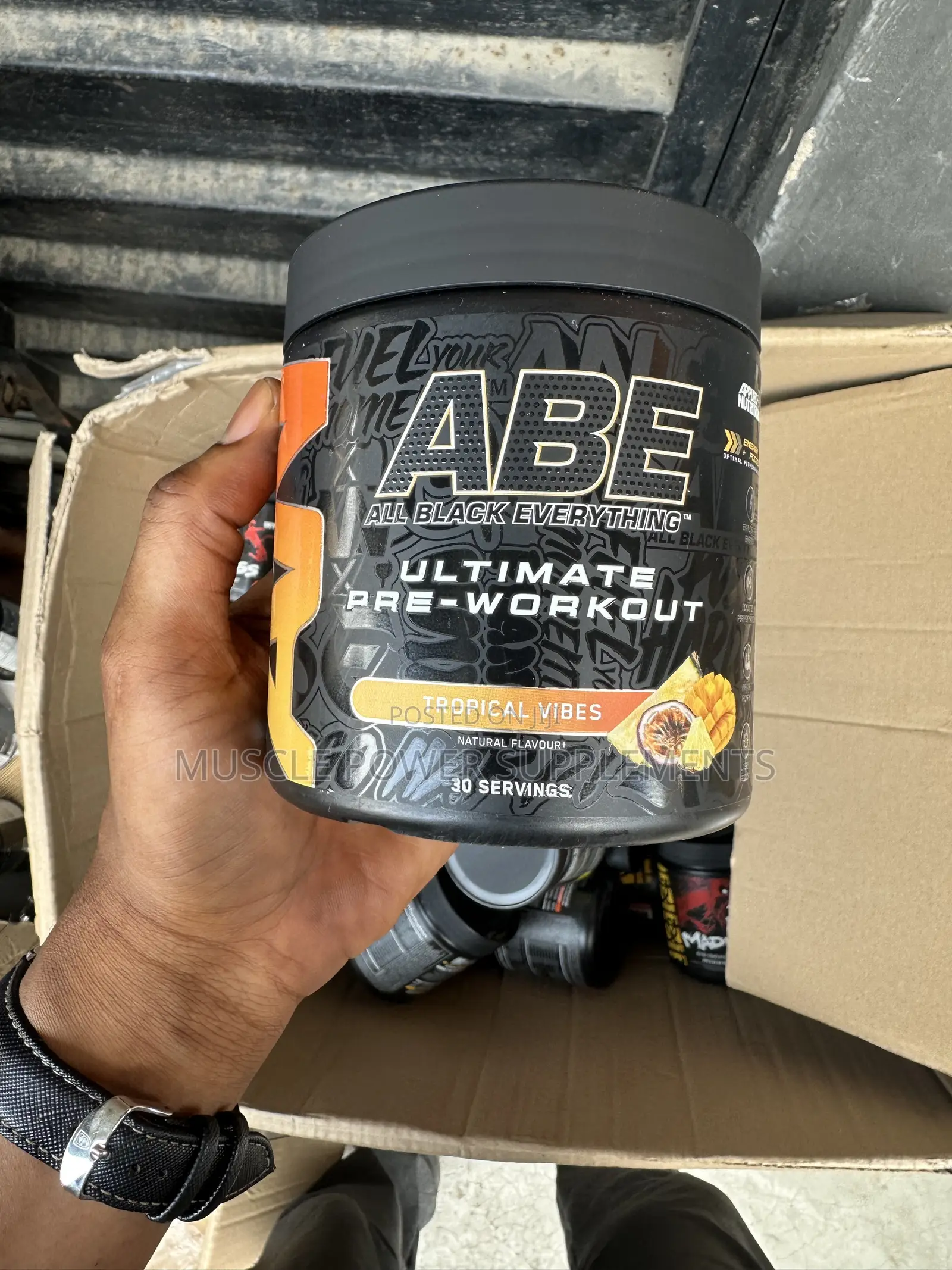 All Black Everything Preworkout
