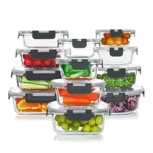 12-in-1 Borosilicate Glass Bowls