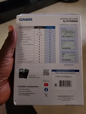 Casio Fx-9750giii Graphing Calculator - Black