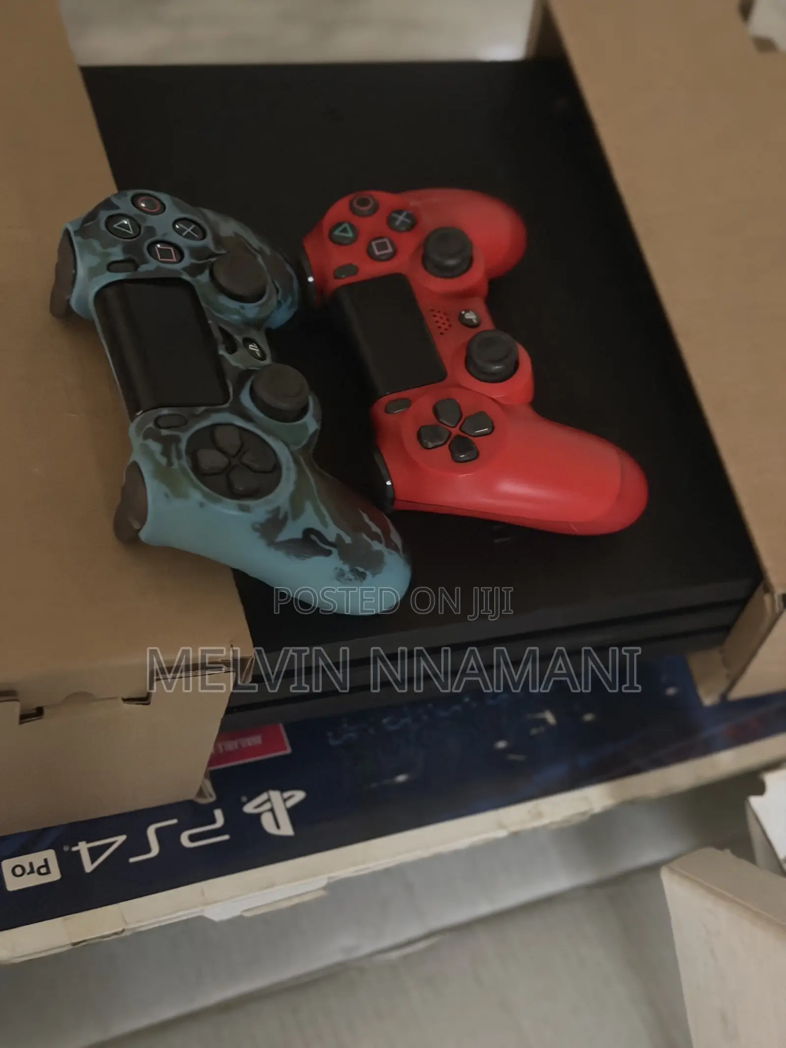 PS4 Pro With 2 Controller
