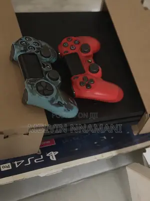 PS4 Pro With 2 Controller