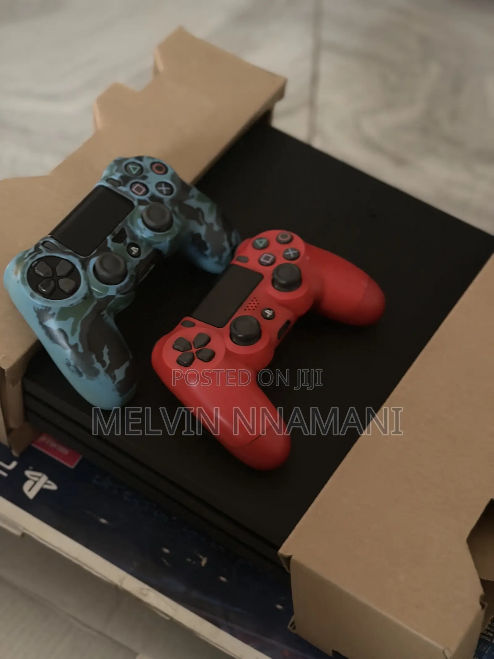 PS4 Pro With 2 Controller