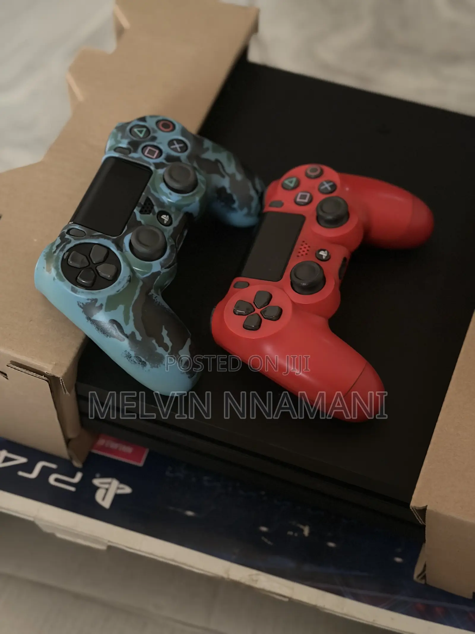 PS4 Pro With 2 Controller