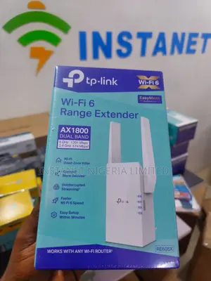 TP-Link RE605X AX1800 Dual-Band Wi-Fi 6 Range Extender