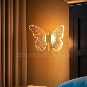 Led Butterfly Wall Lamp- For Bedside, Living Room, Cafes, Hallways