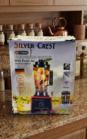 Silver Crest Blender 10000w, 4 Litres