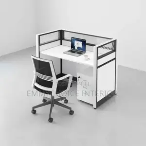 1 Seater Workstation Office Table With Storage