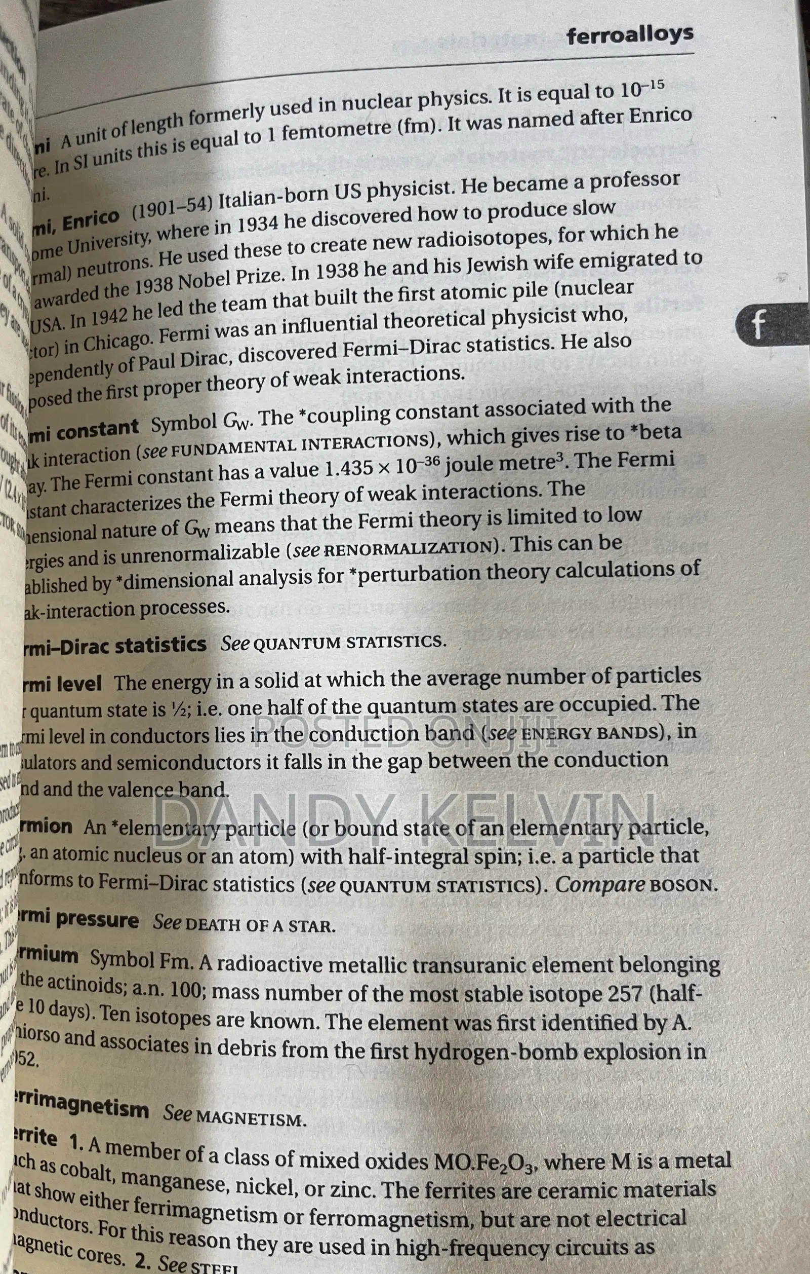 Oxford Dictionary of Physics