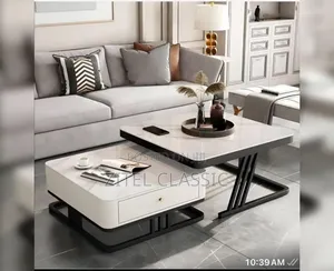 Unique Marble Senter Table Set