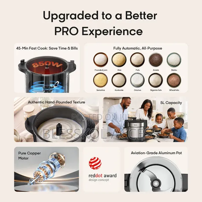 Syinix Swallow Maker Pro All-Purpose Fufu Machine
