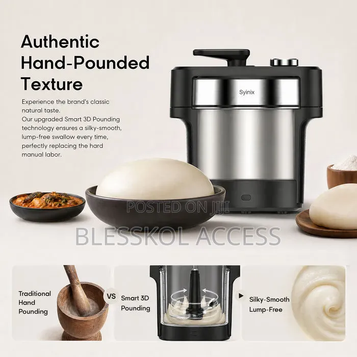 Syinix Swallow Maker Pro All-Purpose Fufu Machine