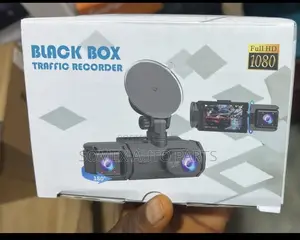 Black Box Dashboard Camera With Triple Lens 1080p Full HD