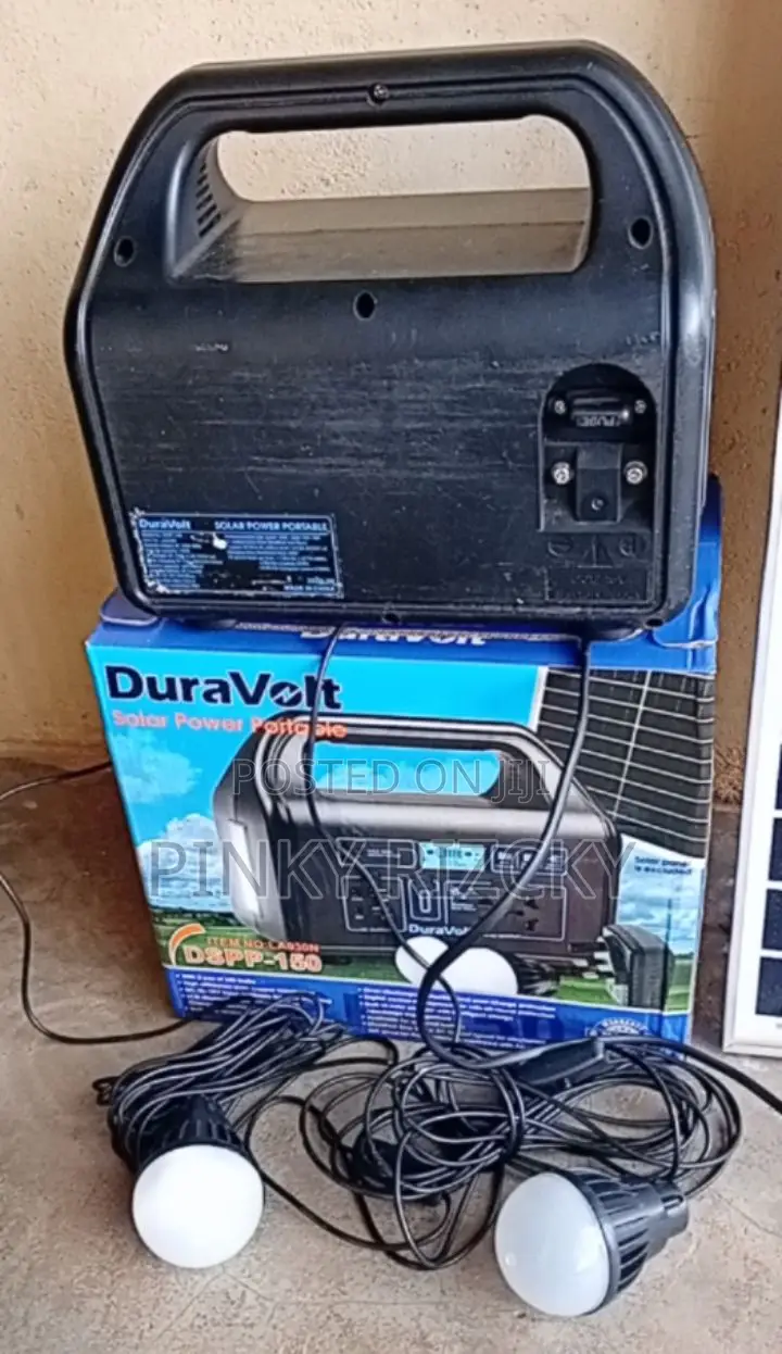 DuraVolt Solar Generator With Panel