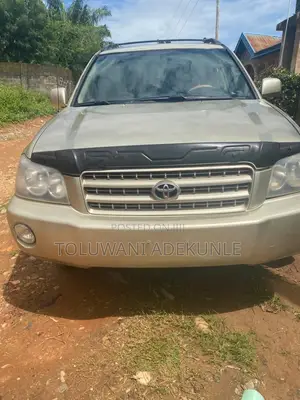 Toyota Highlander Sport 2007 Gold