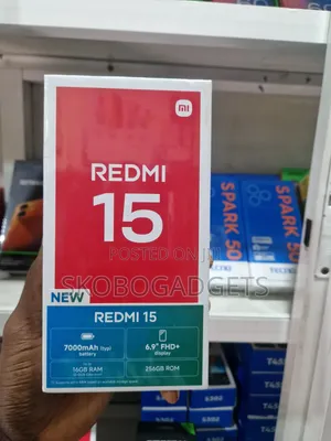 New Xiaomi Redmi 15 256 GB Black