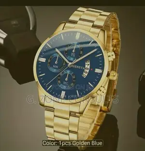 Gold Plated Stainless Steel Watch