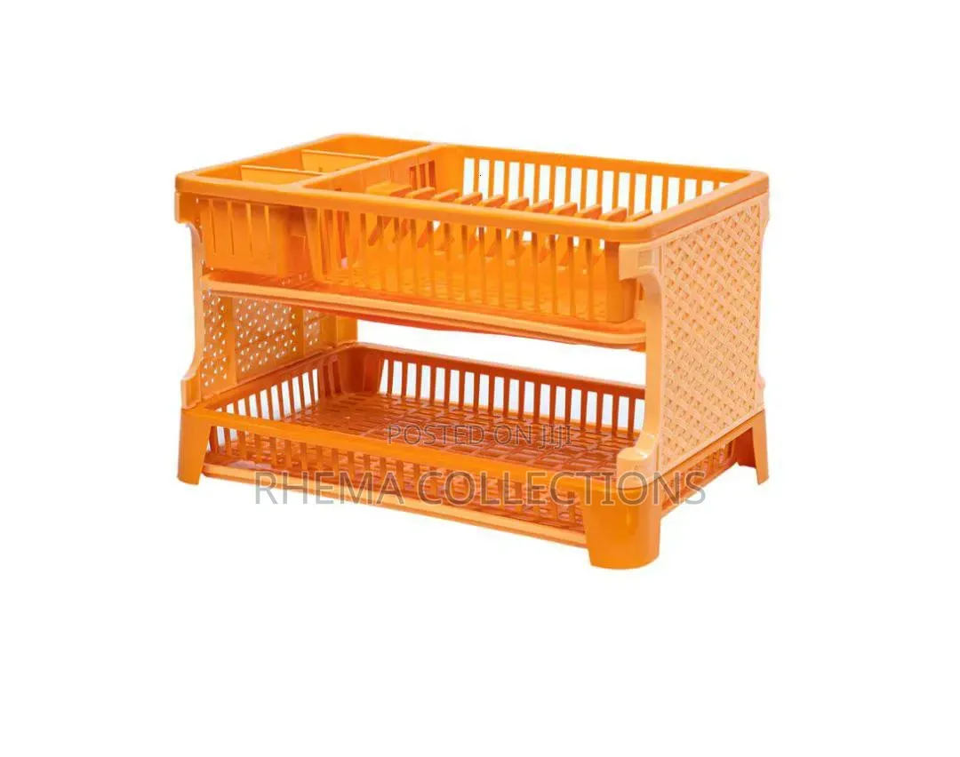 Plastic Dish Rack / Kitchen Storage Rack