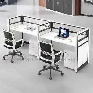 Work Station Table 4 Seaters, With Drawer