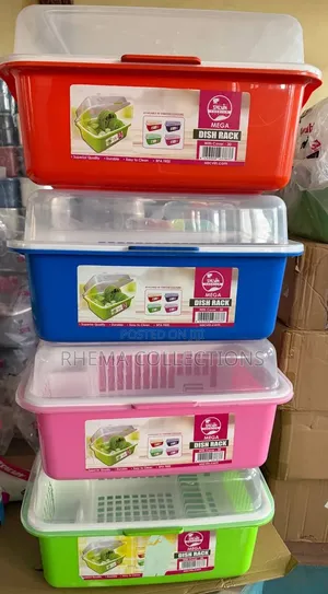 Mega Dish Rack With Cover