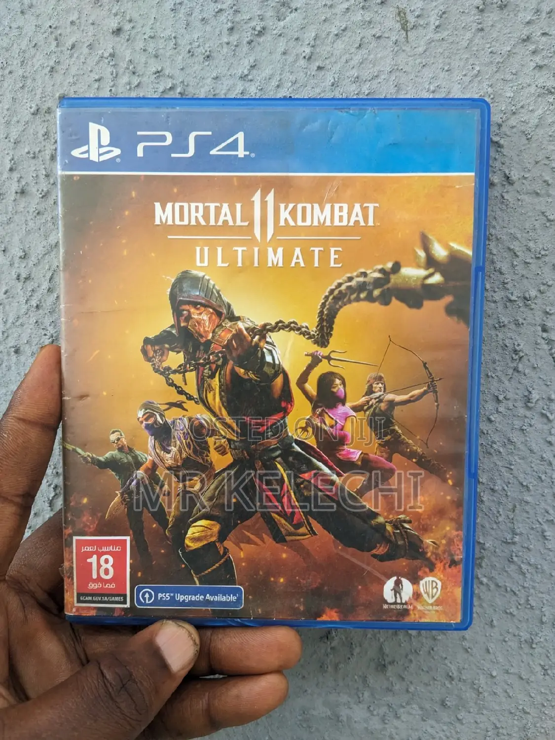 Neatly Used Mortal Kombat 11 Ultimate for Ps4 and Ps5