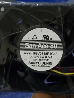 Refrigerator Cooling Fan | Sanyo | San Ace 80, DC48V | 9Gv0848P1G13