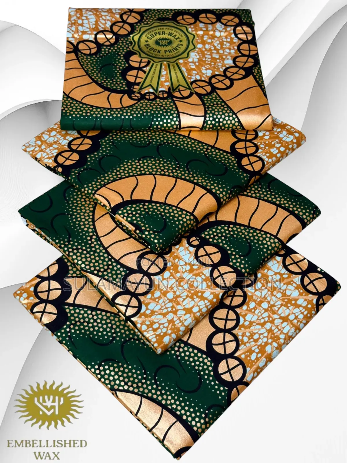 Embellish Gold Ankara